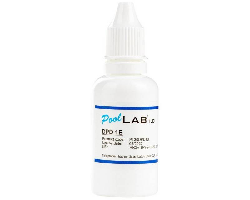 WATER-I.D. Photometer Testflüssigkeit DPD 1B für PoolLab 30 ml Chlor Messung Wasseranalyse von WATER-I.D.