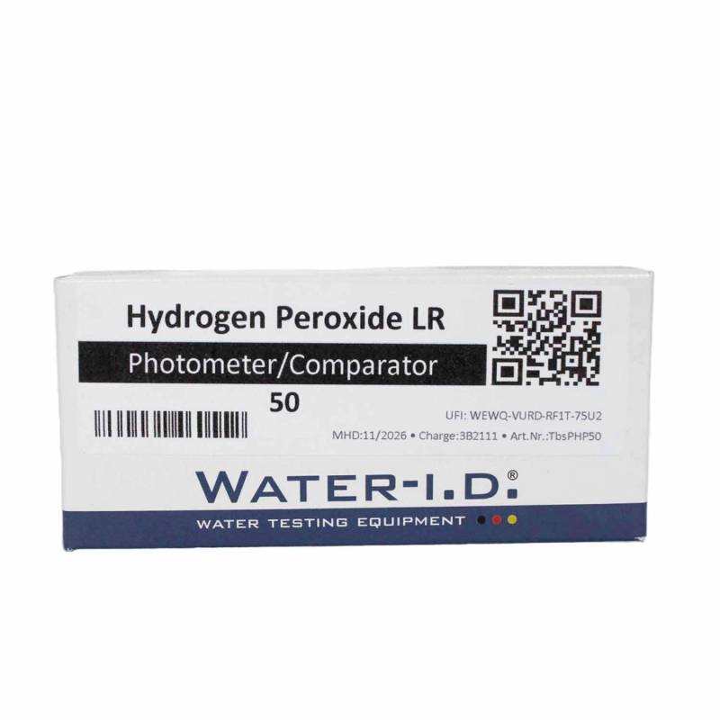 WATER-I.D. PoolLab Testtabletten 50Stück Hyd Peroxide LR Photometer Pooltester von WATER-I.D.