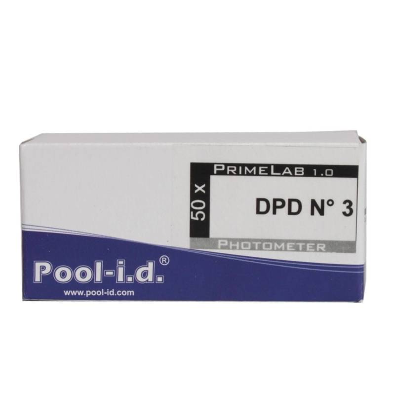 WATER-I.D. PoolLab Testtabletten 50x Gebundenes Chlor DPD3 Photometer Pooltester von WATER-I.D.