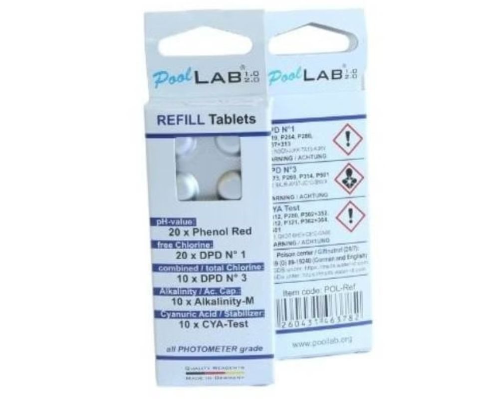 WATER-I.D. Pooltester Nachfüllpack für elektronischen Pooltester PoolLab 1.0 & PoolLab 2.0 WATER-I.D. Pooltester Nachfüllpack für elektronischen Pooltester PoolLab 1.0 & PoolLab 2.0 von WATER-I.D.