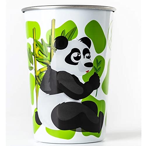WATER REVOLUTION 'Oso Panda' Becher aus Edelstahl, 300 ml von WATER REVOLUTION