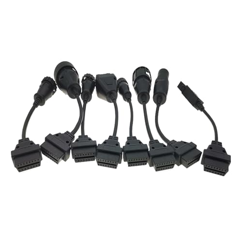 WATERBELINE 8 x Adapterkabel Diagnosestecker für LKW-Motorsteuergerät Programmierung Heavy Duty Fahrzeug Diagnosegerät WATERBELINE 8 x Adapterkabel Diagnosestecker für LKW-Motorsteuergerät Programmierung Heavy Duty Fahrzeug Diagnosegerät von WATERBELINE
