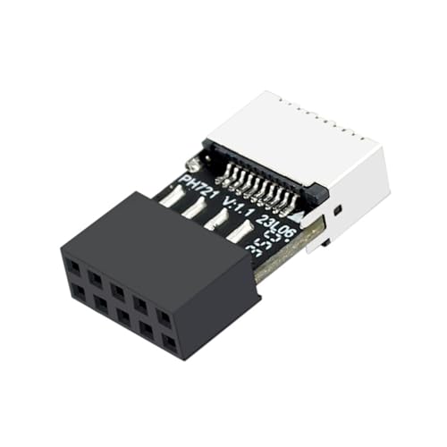 WATERBELINE Computer Mainboard USB2.0 9PIN Stecker Auf Type 20Pin Buchse Adapter Konverter Einfach Zu Bedienen Und USB2.0 Buchse Auf Typ E Konverter WATERBELINE Computer Mainboard USB2.0 9PIN Stecker Auf Type 20Pin Buchse Adapter Konverter Einfach Zu Bedienen Und USB2.0 Buchse Auf Typ E Konverter von WATERBELINE
