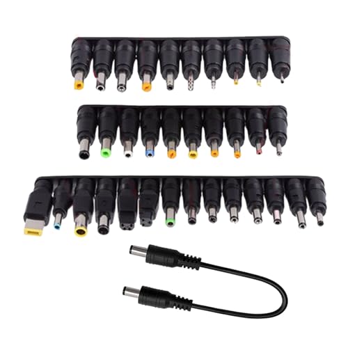 WATERBELINE DC5521 Ladekabel 5 5 X 2 1 Mm Bis 5 5 X 2 5 Mm 34 Anschlüsse Konverter Adapter Linie Praktisch von WATERBELINE
