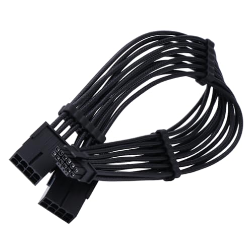WATERBELINE Grafikkarte der RTX40-Serie – 2 x 8-polige Buchse auf 12VHPWR PCIE 5.0 16Pin ATX3.0 600W Netzkabel 30 cm WATERBELINE Grafikkarte der RTX40-Serie – 2 x 8-polige Buchse auf 12VHPWR PCIE 5.0 16Pin ATX3.0 600W Netzkabel 30 cm von WATERBELINE
