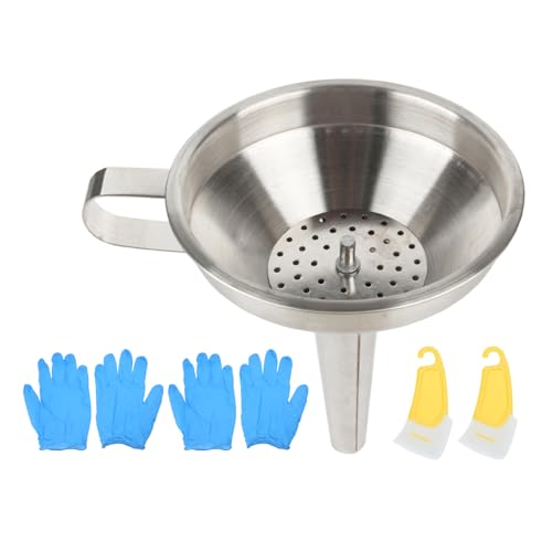 WATERBELINE Harz-Trichter, Edelstahl-Trichter für Druckerzubehör, reibungsloser Fluss, einfaches Ausgießen von Harz-Transfertrichtern WATERBELINE Harz-Trichter, Edelstahl-Trichter für Druckerzubehör, reibungsloser Fluss, einfaches Ausgießen von Harz-Transfertrichtern von WATERBELINE
