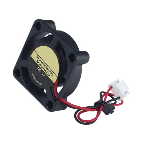 WATERBELINE Lüfter 2507, hydraulischer Lüfter, 60 mm, 25 x 25 x 7 mm, 5 V, 10.000 U/min, Kühlerlüfter, Computergehäuse, Druckerteil für Drucker WATERBELINE Lüfter 2507, hydraulischer Lüfter, 60 mm, 25 x 25 x 7 mm, 5 V, 10.000 U/min, Kühlerlüfter, Computergehäuse, Druckerteil für Drucker von WATERBELINE