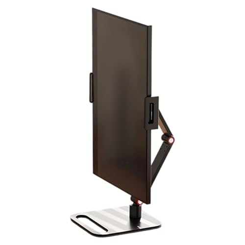 WATERBELINE Monitorhalterung, tragbarer Monitorhalter für 30,5–43,9 cm (12–17,3 Zoll) Bildschirme, Schreibtischhalterung, Metallständer, erweiterbarer Displaysockel, Tablet-Ständer, verstellbar von WATERBELINE