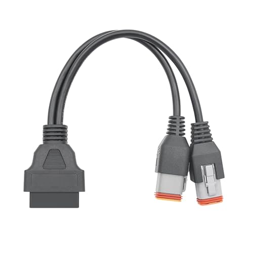 WATERBELINE Motorrad-Diagnose-Scannerkabel-Adapter für 6+4-poligen Stecker, schnelle Datenübertragung, Echtzeit-Datenübertragung WATERBELINE Motorrad-Diagnose-Scannerkabel-Adapter für 6+4-poligen Stecker, schnelle Datenübertragung, Echtzeit-Datenübertragung von WATERBELINE