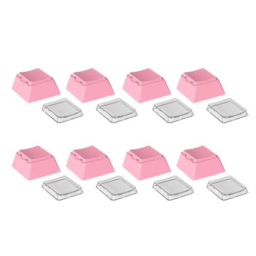 WATERBELINE OEM-Tastenkappen, Cheey-Profil, PC-Tastenkappen, 1U-Tastenkappen-Set für mechanische Tastaturen, Haltbarkeit in klassischer Farbe, 8 Stück von WATERBELINE