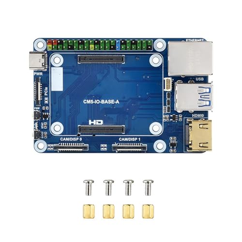 WATERBELINE Rechenmodul Mit Größe 5 Expansion Board Die CM5 Lite/EMMC Mit Mehreren Schnittstellen Unterstützt von WATERBELINE