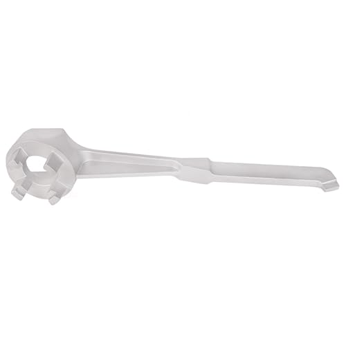 WATERBELINE Schraubenschlüssel, Zylinderschlüssel, Trommelöffner, Werkzeug, Aluminium, für Trommeln mit einer Größe von 35,4 cm, 50 und 15 Litern WATERBELINE Schraubenschlüssel, Zylinderschlüssel, Trommelöffner, Werkzeug, Aluminium, für Trommeln mit einer Größe von 35,4 cm, 50 und 15 Litern von WATERBELINE