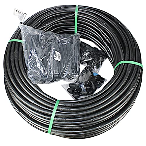 100lfm WATERMIL 16mm Tropfschlauch Perlschlauch Tropfrohr Bewässerungssystem mit Zubehör SET von WATERMIL