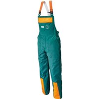 Schnittschutzlatzhose FJ Des.A,Cl.1,52,grün/orange von WATEX