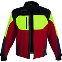 WATEX Stretchjacke Forest Jack Red,Gr.M,rot/anthrazit/gelb von WATEX