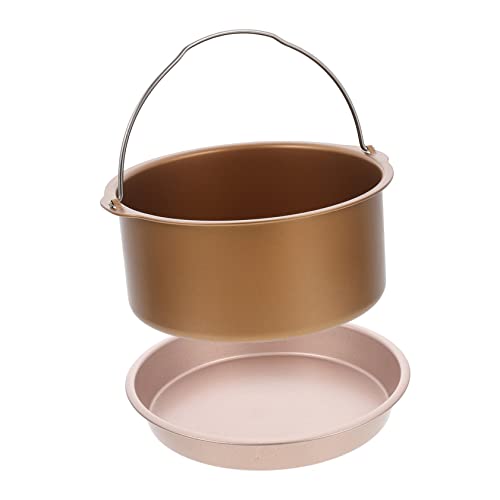 WATIIFUFU 1 Satz Professional Kuchen und Set Air Fryer Zubehör für Gleichmäßiges Backen Antihaft Beschichtung Wärmeleitung für Köstliche Ergebnisse WATIIFUFU 1 Satz Professional Kuchen und Set Air Fryer Zubehör für Gleichmäßiges Backen Antihaft Beschichtung Wärmeleitung für Köstliche Ergebnisse von WATIIFUFU