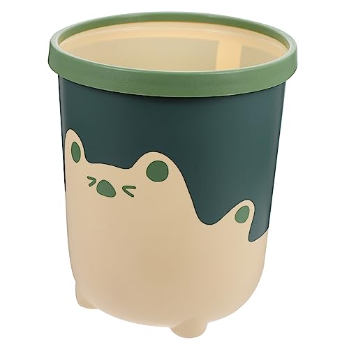 WATIIFUFU 1 Stück Kleiner Kunststoff Mülleimer mit Deckel Praktischer Abfalleimer für Büro Küche und Badezimmer Design für Papiermüll und Abfälle aus Leichtem Material WATIIFUFU 1 Stück Kleiner Kunststoff Mülleimer mit Deckel Praktischer Abfalleimer für Büro Küche und Badezimmer Design für Papiermüll und Abfälle aus Leichtem Material von WATIIFUFU