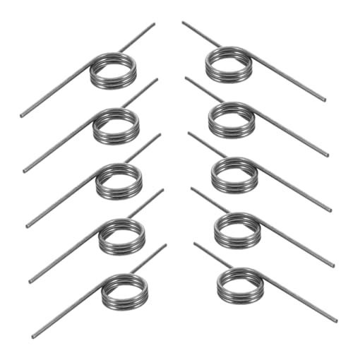 WATIIFUFU 10 Stück Mülleimer Zubehör Mülleimer Deckel Torsionsfeder Eimerdeckel Feder Ersatzfeder Ersatz Torsionsfeder Ersatz Torsionsfeder Kleine Feder von WATIIFUFU