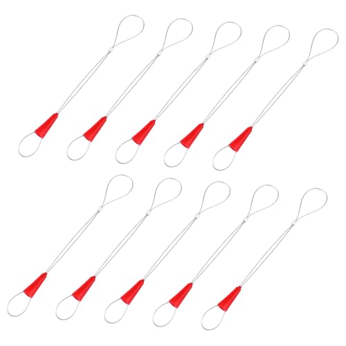 WATIIFUFU 10 Stück Teiliges Kabelziehgerät aus Langlebiges Elektriker drahtziehwerkzeug mit Federmechanismus Rutschfester Kabelspanner für Kabelverlegung und Elektrokabelinstallation WATIIFUFU 10 Stück Teiliges Kabelziehgerät aus Langlebiges Elektriker drahtziehwerkzeug mit Federmechanismus Rutschfester Kabelspanner für Kabelverlegung und Elektrokabelinstallation von WATIIFUFU