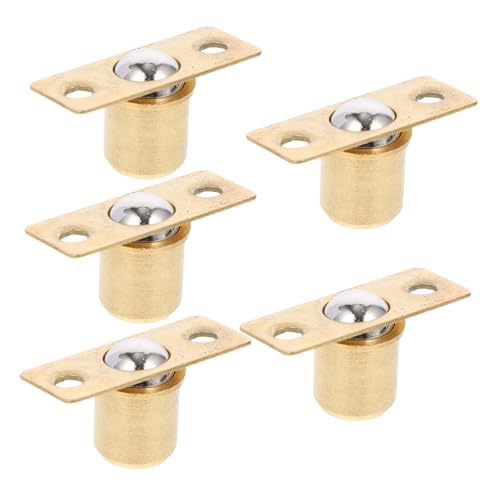 WATIIFUFU 10 Stück Teiliges Tür-kugelschnäpper Reinem Kupfer Verstellbare Türspannungsschnäpper Geräuschlos Langlebig für Schränke Kleiderschränke und Innentüren Einfache Montage von WATIIFUFU