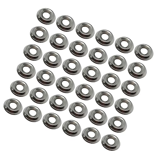 WATIIFUFU 100 Stück Teiliges Fisheye Förmige Dichtungsringe mit Konvexer Oberfläche Robuste Schraubenscheiben Korrosionsbeständig für Holz und Feuchte Umgebungen WATIIFUFU 100 Stück Teiliges Fisheye Förmige Dichtungsringe mit Konvexer Oberfläche Robuste Schraubenscheiben Korrosionsbeständig für Holz und Feuchte Umgebungen von WATIIFUFU