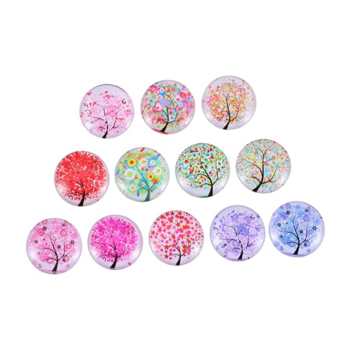 WATIIFUFU 12 Stück Teiliges Lebensbaum Kühlschrankmagnet aus Farbigem Glas Starke Haftung Dekorative Magnetaufkleber für Kühlschränke Whiteboards Glatte Metallflächen für Zuhause und Büro WATIIFUFU 12 Stück Teiliges Lebensbaum Kühlschrankmagnet aus Farbigem Glas Starke Haftung Dekorative Magnetaufkleber für Kühlschränke Whiteboards Glatte Metallflächen für Zuhause und Büro von WATIIFUFU
