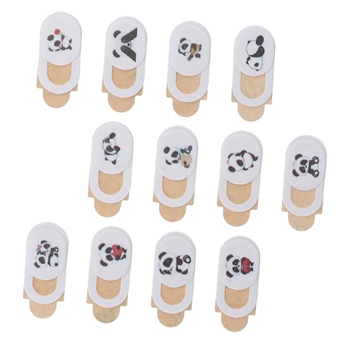 WATIIFUFU 12St Kameraabdeckung Webcam-Objektivabdeckung Sichtschutz-Objektivabdeckung Cartoon-Webcam-Abdeckung Webcam Slider Webcam Blocker Webcam-Abdeckungsfolie Webcam-Blocker Abs von WATIIFUFU