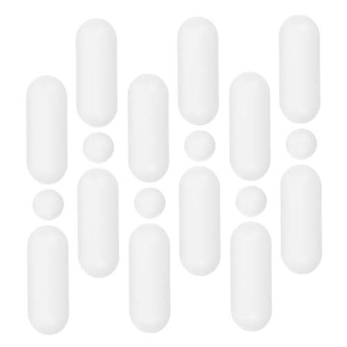 WATIIFUFU 18 Stück Teiliges Toilettensitz Gummipuffer Rutschfeste Wc Sitzpuffer Wasserdichte Toilettensitz Auflagen Langlebige Antirutsch Polster für Stabilen Sitz im Badezimmer von WATIIFUFU