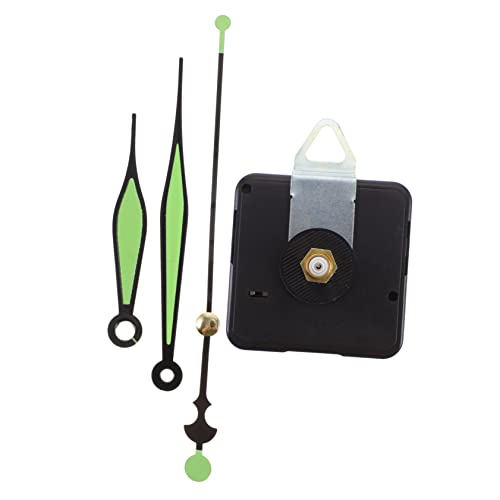 WATIIFUFU 1Satz Uhrwerk mit Leuchtenden Zeigern DIY Uhrmechanismus für Wanduhr Batteriebetrieben Geräuschlos und Präzise für Bastelprojekte und Reparaturen von WATIIFUFU