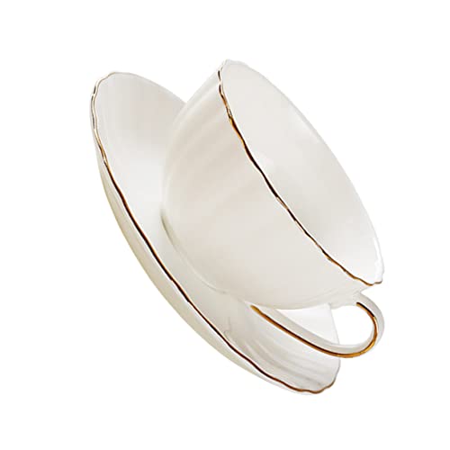 WATIIFUFU 1satz Kaffeetassen Set Aus Knochenporzellan Mit Goldenen Akzenten Teiliges Set Für Kaffee Und Tee Für Zuhause Cafés Und Restaurants Ohne Löffel WATIIFUFU 1satz Kaffeetassen Set Aus Knochenporzellan Mit Goldenen Akzenten Teiliges Set Für Kaffee Und Tee Für Zuhause Cafés Und Restaurants Ohne Löffel von WATIIFUFU