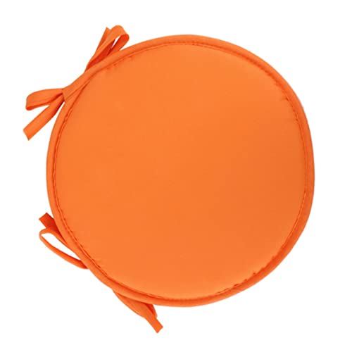 WATIIFUFU 1stk Kissen Kreis Lendenwirbelsäule Schemel Autositzmatte Runder Sitz Cupcake-pfanne in Herzform Autositzauflage Essstühle Orange von WATIIFUFU