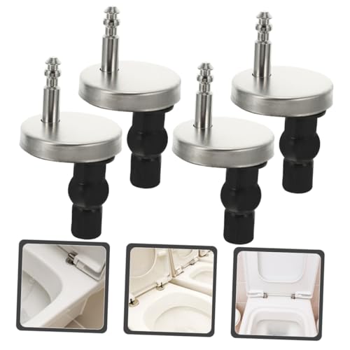 WATIIFUFU 2 Sätze Toilettensitz Scharnier Ersatzteile Top Fixing Schrauben Wc Sitz Befestigung Schnellverschluss für Stabile Montage und Langlebigen Gebrauch WATIIFUFU 2 Sätze Toilettensitz Scharnier Ersatzteile Top Fixing Schrauben Wc Sitz Befestigung Schnellverschluss für Stabile Montage und Langlebigen Gebrauch von WATIIFUFU