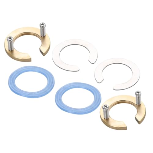 WATIIFUFU 2 Sätze Wasserhahn Befestigungs muttern mit Sicherungsring und Unterlegscheibe Metall silikon material Installieren Stabil für Spüle und Waschbecken Passend für Kalt WATIIFUFU 2 Sätze Wasserhahn Befestigungs muttern mit Sicherungsring und Unterlegscheibe Metall silikon material Installieren Stabil für Spüle und Waschbecken Passend für Kalt von WATIIFUFU