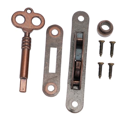 WATIIFUFU 2 Satz Vintage Eisernes Schubladenschloss Antik Stil Möbel Schrank Schloss mit Schlüssel und Schrauben für Schmuckkästchen und Holzboxen WATIIFUFU 2 Satz Vintage Eisernes Schubladenschloss Antik Stil Möbel Schrank Schloss mit Schlüssel und Schrauben für Schmuckkästchen und Holzboxen von WATIIFUFU