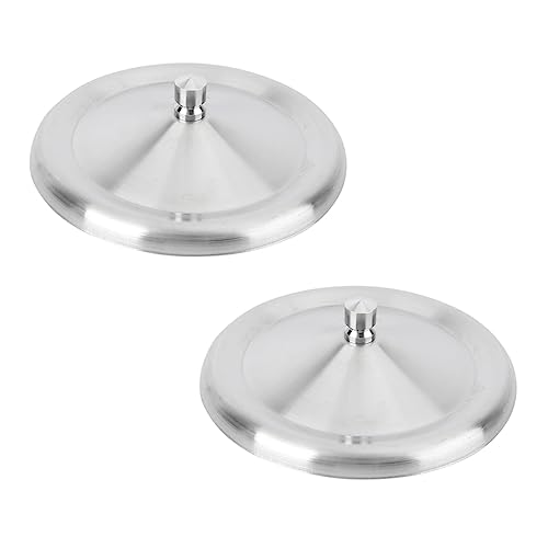 WATIIFUFU 2 Stk Edelstahldeckel Heiße Tassendeckel Abdeckungen Für Cocktailgetränke Hitzeschutzdeckel Kaffeebecher Mit Deckel Tassen Im Freien Becherabdeckung Trinken Rostfreier Stahl Silver WATIIFUFU 2 Stk Edelstahldeckel Heiße Tassendeckel Abdeckungen Für Cocktailgetränke Hitzeschutzdeckel Kaffeebecher Mit Deckel Tassen Im Freien Becherabdeckung Trinken Rostfreier Stahl Silver von WATIIFUFU
