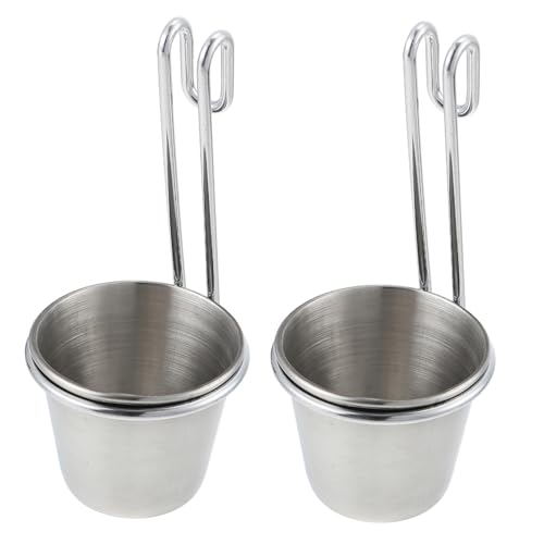 WATIIFUFU 2 Stück Edelstahl Gewürzschälchen Rostfreie Sauce Cups mit Praktischem Ausgießer Vielseitig für Dips Dressings Saucen für Haushalt und Snackgerichte WATIIFUFU 2 Stück Edelstahl Gewürzschälchen Rostfreie Sauce Cups mit Praktischem Ausgießer Vielseitig für Dips Dressings Saucen für Haushalt und Snackgerichte von WATIIFUFU