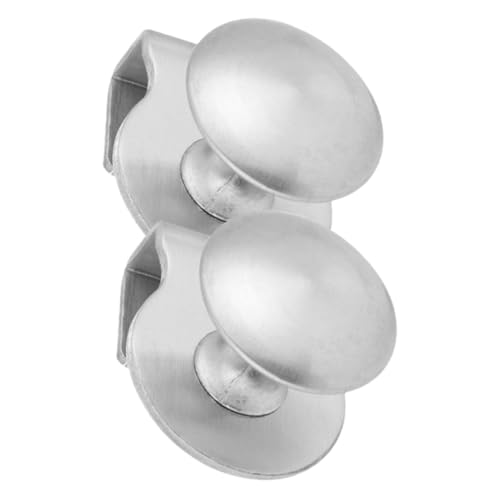 WATIIFUFU 2 Stück Glas Türgriff Teilig Edelstahl Glas Klemmen Türgriff für Schränke Küchen und Badmöbel Glatte Oberfläche Einfache Montage Geeignet für Schiebetüren und Vitrinen WATIIFUFU 2 Stück Glas Türgriff Teilig Edelstahl Glas Klemmen Türgriff für Schränke Küchen und Badmöbel Glatte Oberfläche Einfache Montage Geeignet für Schiebetüren und Vitrinen von WATIIFUFU