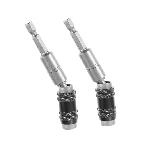 WATIIFUFU 2 Stück Magnetischer Schraubendreher Verlängerungsstab Bithalter Verstellbar Biegsam Drehbar für Bohrmaschine Akkuschrauber Geeignet für Enge Ecken WATIIFUFU 2 Stück Magnetischer Schraubendreher Verlängerungsstab Bithalter Verstellbar Biegsam Drehbar für Bohrmaschine Akkuschrauber Geeignet für Enge Ecken von WATIIFUFU