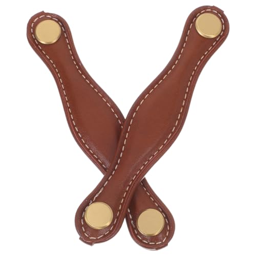 WATIIFUFU 2 Stück Moderne Schubladengriffe aus Weichem PU Leder Universelle Dekorative Möbelgriffe für Schrank Kommode Küche und Schlafzimmer Einfache Diy Montage Langlebig und Zeitlos WATIIFUFU 2 Stück Moderne Schubladengriffe aus Weichem PU Leder Universelle Dekorative Möbelgriffe für Schrank Kommode Küche und Schlafzimmer Einfache Diy Montage Langlebig und Zeitlos von WATIIFUFU