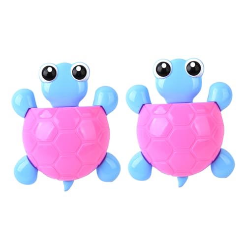 WATIIFUFU 2 Stück Roter Saugnapf Zahnbürstenhalter mit Zahnpastabecher Niedlicher Schildkröten Wandhalterung Praktischer Organizer für Badezimmer Waschbecken WATIIFUFU 2 Stück Roter Saugnapf Zahnbürstenhalter mit Zahnpastabecher Niedlicher Schildkröten Wandhalterung Praktischer Organizer für Badezimmer Waschbecken von WATIIFUFU