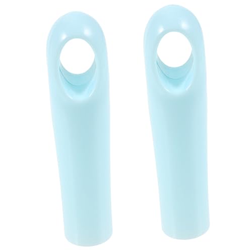 WATIIFUFU 2 Stück Teiliges Broom Handle End Caps aus Robustem Kunststoff Langlebige Staubbesen Griffhülsen Einfache Montage Komfortabler Griff für Effiziente Reinigung im Haushalt von WATIIFUFU