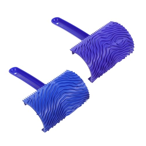 WATIIFUFU 2 Stück Teiliges Holzmaserung Werkzeug Set Gummiwalze für Realistische Holzstruktur Darstellung Malwerkzeug DIY Wand Möbeldekoration Langlebig Einfach Anzuwenden WATIIFUFU 2 Stück Teiliges Holzmaserung Werkzeug Set Gummiwalze für Realistische Holzstruktur Darstellung Malwerkzeug DIY Wand Möbeldekoration Langlebig Einfach Anzuwenden von WATIIFUFU
