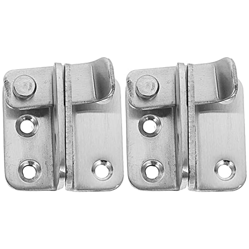 WATIIFUFU 2 Stück Türverriegelungen Sicherheits Türbolt mit Flipp Mechanismus Riegel für Schiebetüren und Innentüren Rostfrei und Langlebig Einfache Installation WATIIFUFU 2 Stück Türverriegelungen Sicherheits Türbolt mit Flipp Mechanismus Riegel für Schiebetüren und Innentüren Rostfrei und Langlebig Einfache Installation von WATIIFUFU