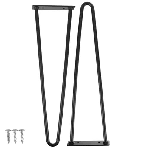 WATIIFUFU 2 Stück U förmige Metall Möbelfüße Höhe Ersatz Beine für Stuhl Tisch Schrank Sofa Bett Vielseitig Einsetzbar Stabile Unterstützung Modernes Design von WATIIFUFU