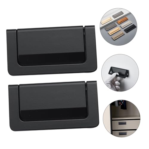 WATIIFUFU 2 Stück Unsichtbarer Möbelgriff aus Langlebiger Zinklegierung Eingebetteter Schrankgriff ohne Bohren Praktischer Kleiderschrank griff mit Rostfreiem Dezentem Design für Türen WATIIFUFU 2 Stück Unsichtbarer Möbelgriff aus Langlebiger Zinklegierung Eingebetteter Schrankgriff ohne Bohren Praktischer Kleiderschrank griff mit Rostfreiem Dezentem Design für Türen von WATIIFUFU