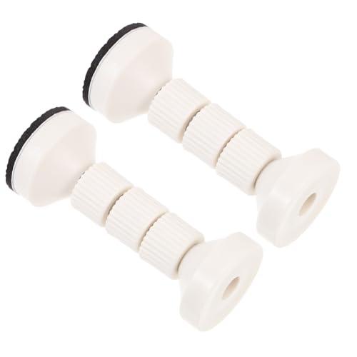 WATIIFUFU 2 Stück Verstellbarer Bettrahmen Kopfteil Stopper Wackel Wand Abstandshalter Bettfixierer Geräuschdämpfend Schutz für Kinderbett und Möbel bei Erdbeben von WATIIFUFU