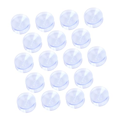 WATIIFUFU 20 Stück Teiliges Doppelseitige Saugnäpfe aus Klarem rutschfeste Antirutsch Pads für Glasplatten und Tischoberflächen Mittlere Stabiler Halt für Couchtische Spiegel und WATIIFUFU 20 Stück Teiliges Doppelseitige Saugnäpfe aus Klarem rutschfeste Antirutsch Pads für Glasplatten und Tischoberflächen Mittlere Stabiler Halt für Couchtische Spiegel und von WATIIFUFU