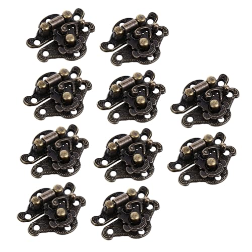 WATIIFUFU 20 Stück Teiliges Holzbox Verschlüsse Antike Schmuckschatullen Schnallen Latches für Kisten Geschenkboxen Weinboxen und Schränke Langlebig Installieren Dekorativer Vintage Haspe WATIIFUFU 20 Stück Teiliges Holzbox Verschlüsse Antike Schmuckschatullen Schnallen Latches für Kisten Geschenkboxen Weinboxen und Schränke Langlebig Installieren Dekorativer Vintage Haspe von WATIIFUFU