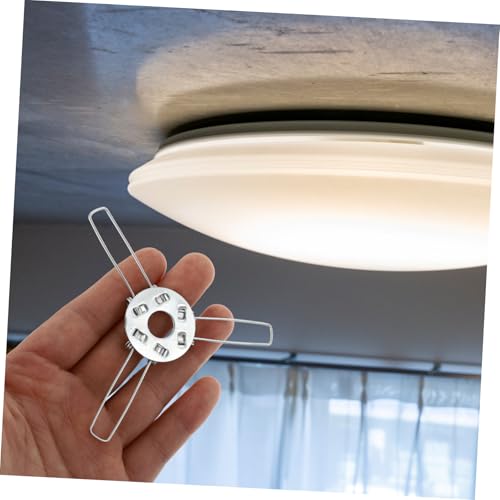 WATIIFUFU 20 Stück Teiliges Lampenschirm federclips Langlebige Lampenschirm befestigungsklammern für Deckenleuchten Kronleuchter und Tischlampen Einfach zu Montieren und Einsetzbar von WATIIFUFU