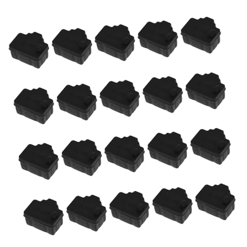 WATIIFUFU 20 Stück Teiliges Staubschutzkappen aus Flexiblem Hitzebeständigem für Ethernet LAN Ports Schützt Netzwerkanschlüsse vor Staub und Beschädigung Geeignet für Router Hub Desktop Pcs von WATIIFUFU